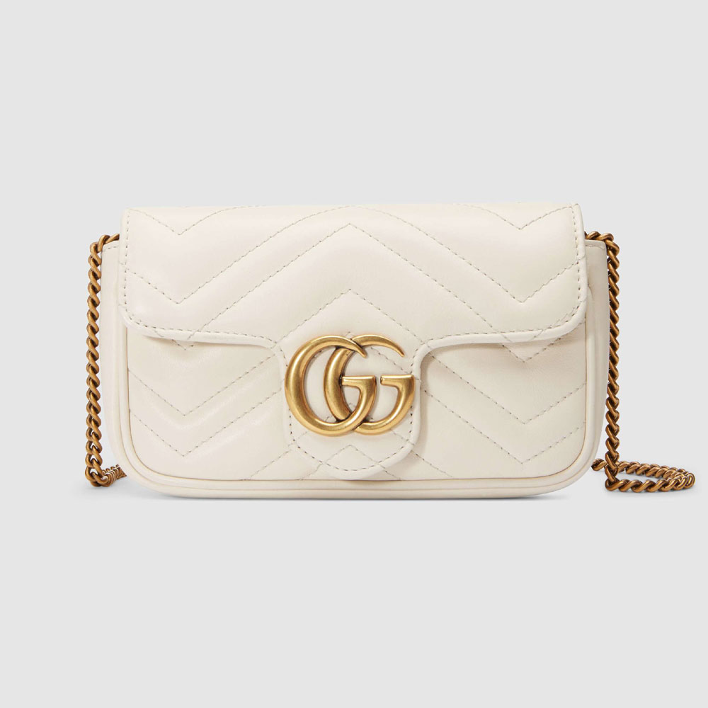 Gucci GG Marmont matelasse leather super mini bag 476433 DSVRT 9022: Image 1