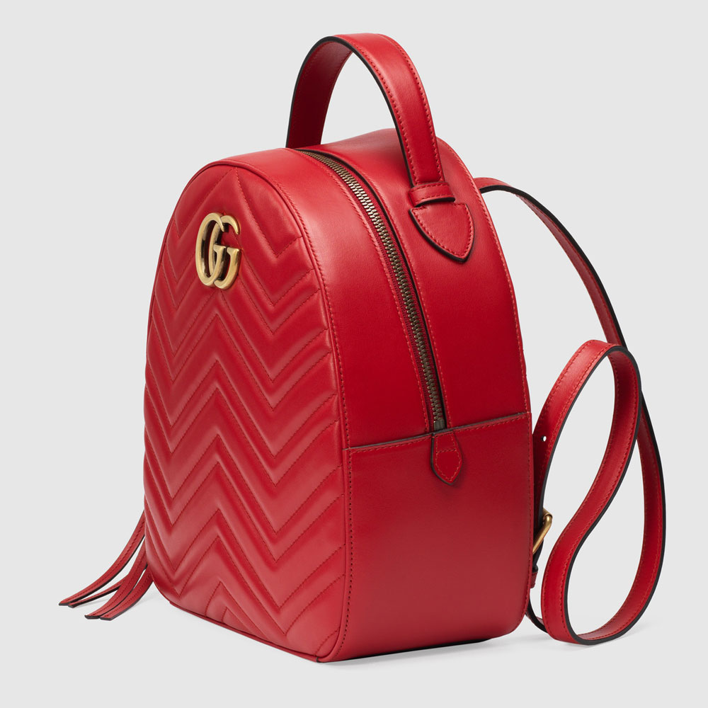Gucci GG Marmont quilted leather backpack 476671 DTDHD 6433: Image 2