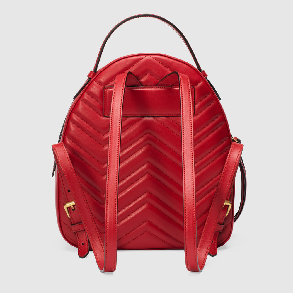 Gucci GG Marmont quilted leather backpack 476671 DTDHD 6433: Image 3