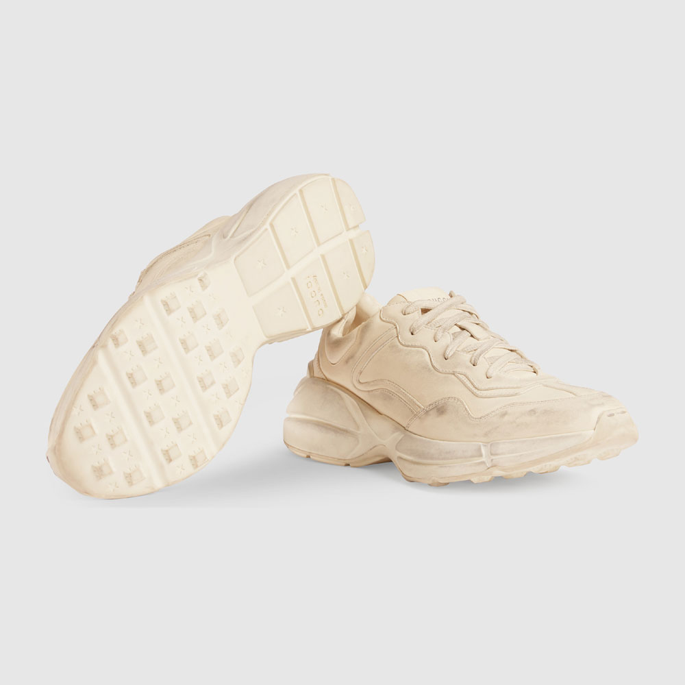Gucci Rhyton leather sneaker 498916 A9L00 9522: Image 4
