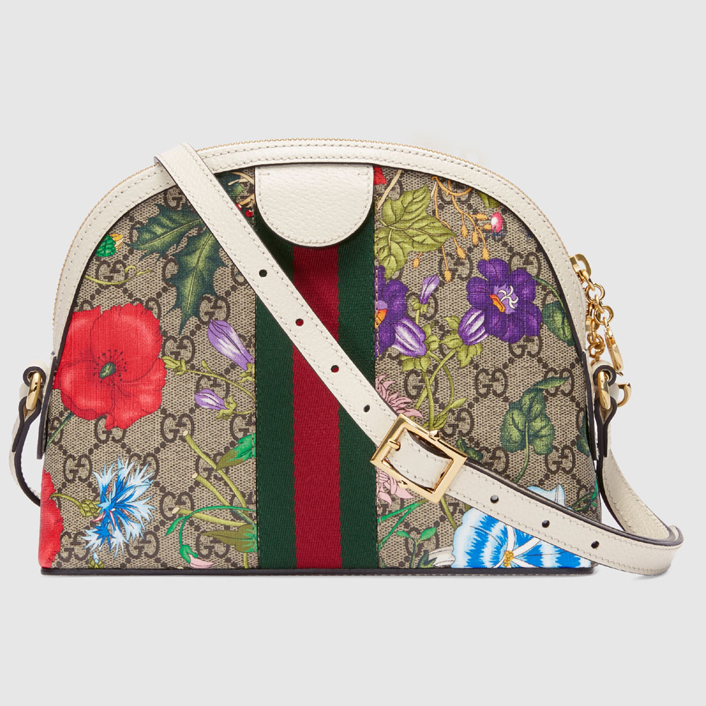 Gucci Ophidia GG Flora small shoulder bag 499621 HV8AC 9759: Image 3