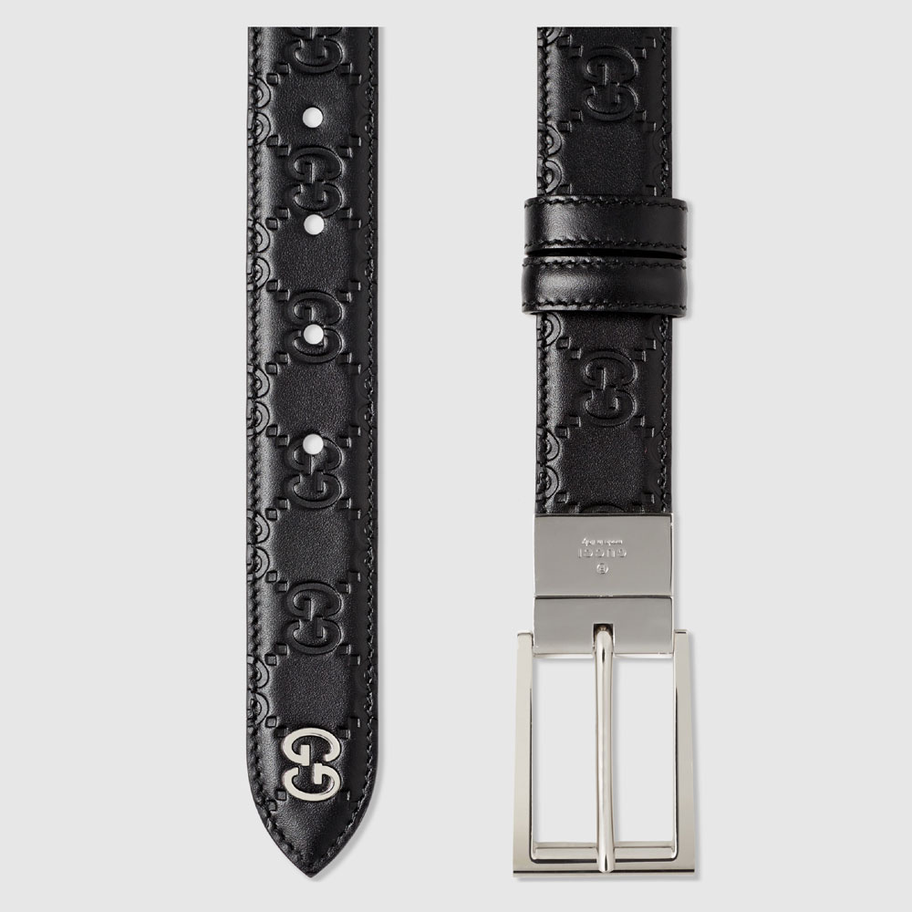 Reversible Gucci Signature belt 523306 CWC1N 1000: Image 3