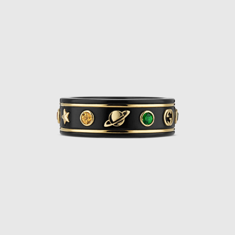 Gucci Icon ring with gemstones 527095 J8F77 8522: Image 1