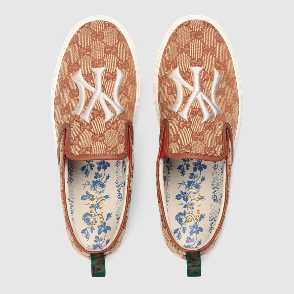 Gucci Slip-on sneaker with NY Yankees patch 548683 9Y9H0 8376: Image 2