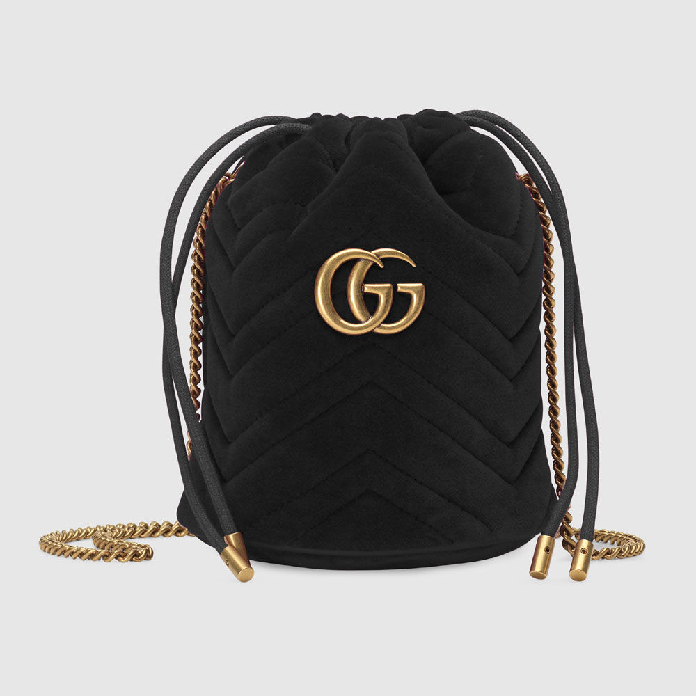 Gucci GG Marmont mini bucket bag 575163 9STDT 1000: Image 1