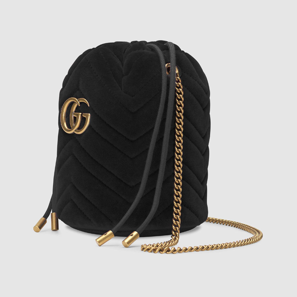 Gucci GG Marmont mini bucket bag 575163 9STDT 1000: Image 2