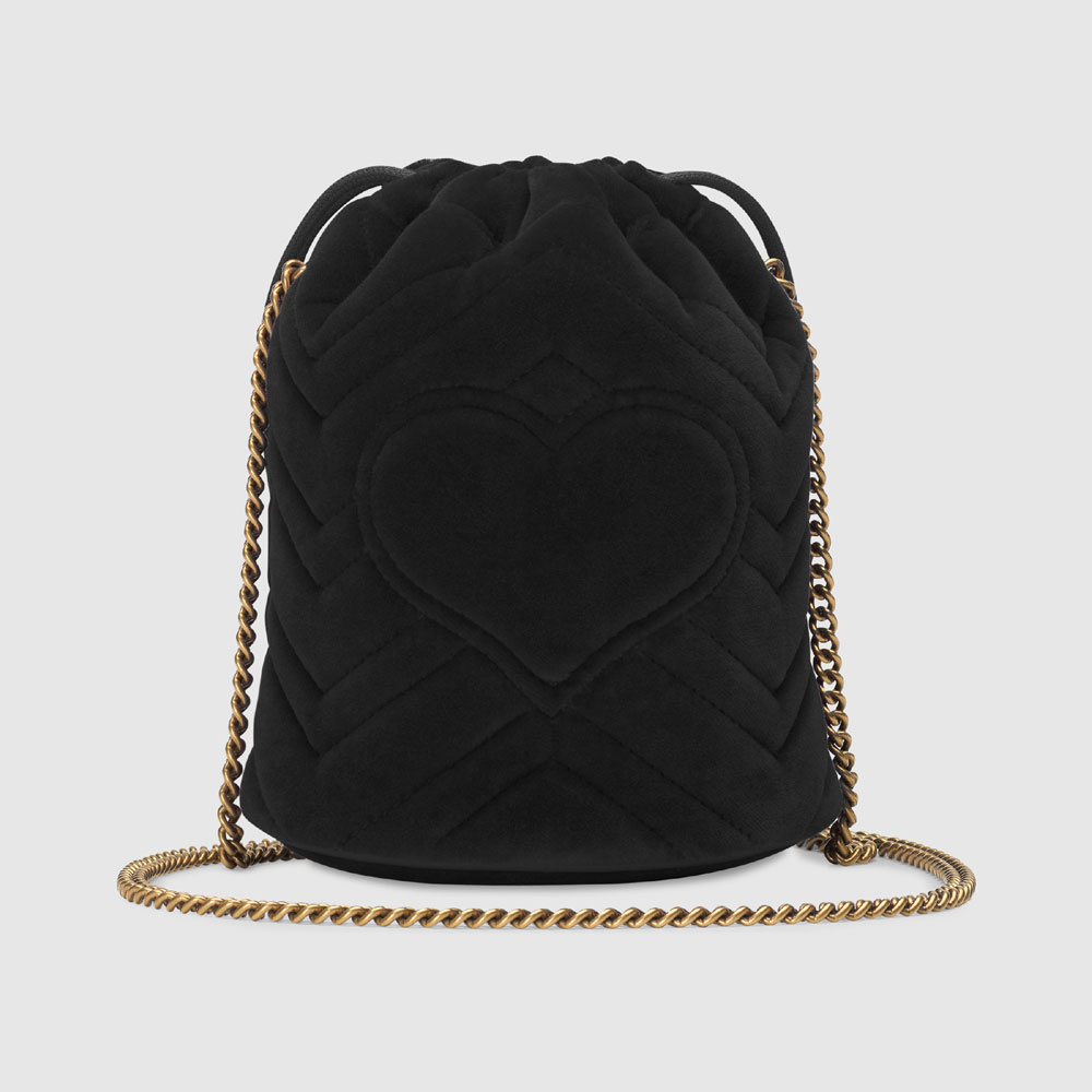 Gucci GG Marmont mini bucket bag 575163 9STDT 1000: Image 3
