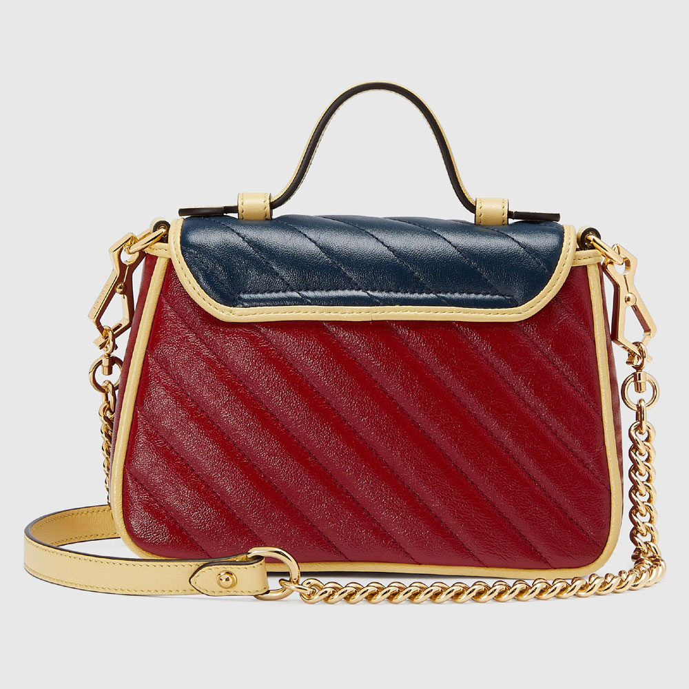 Gucci GG Marmont mini top handle bag 583571 1X5CG 6775: Image 3