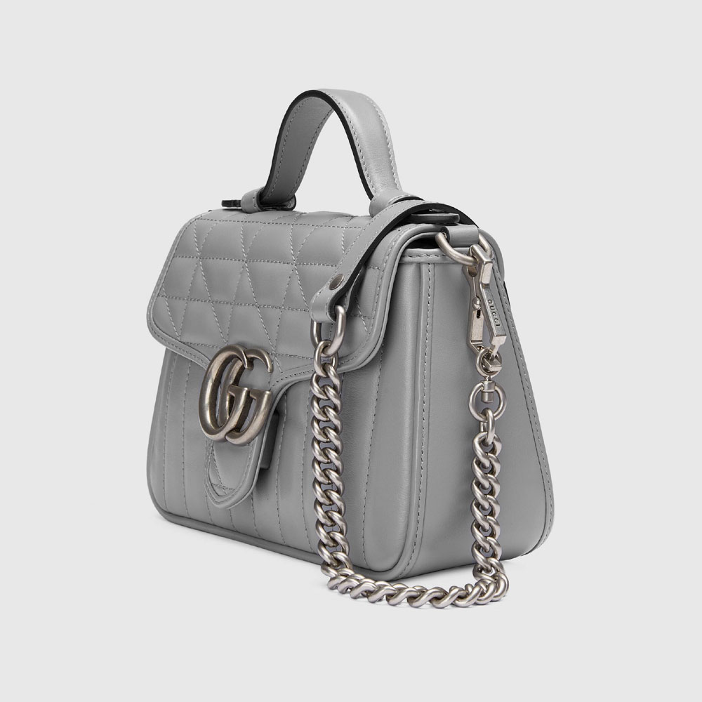 Gucci GG Marmont mini top handle bag 583571 UM8AN 1711: Image 2