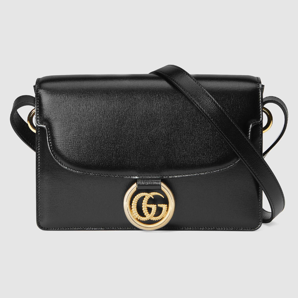 Gucci Small leather shoulder bag 589474 1DB0G 1000: Image 1