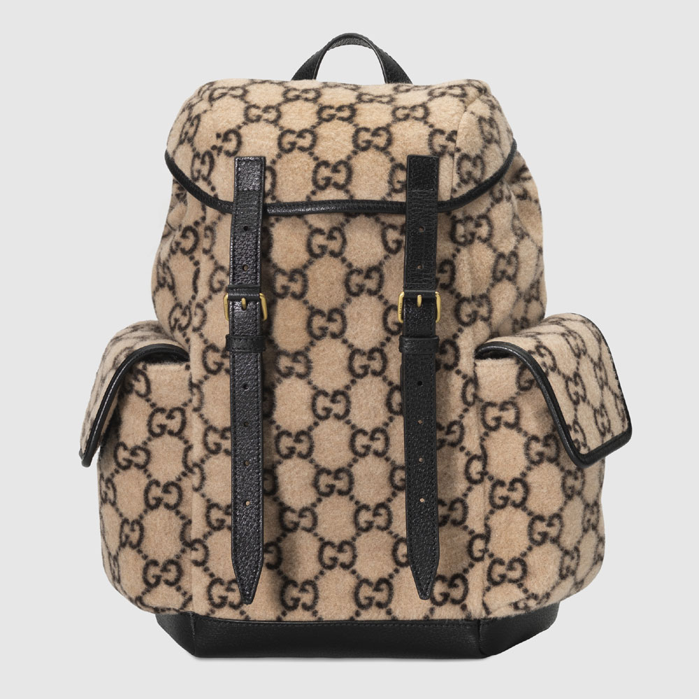 Gucci Small GG wool backpack 598184 G38GT 9769: Image 1