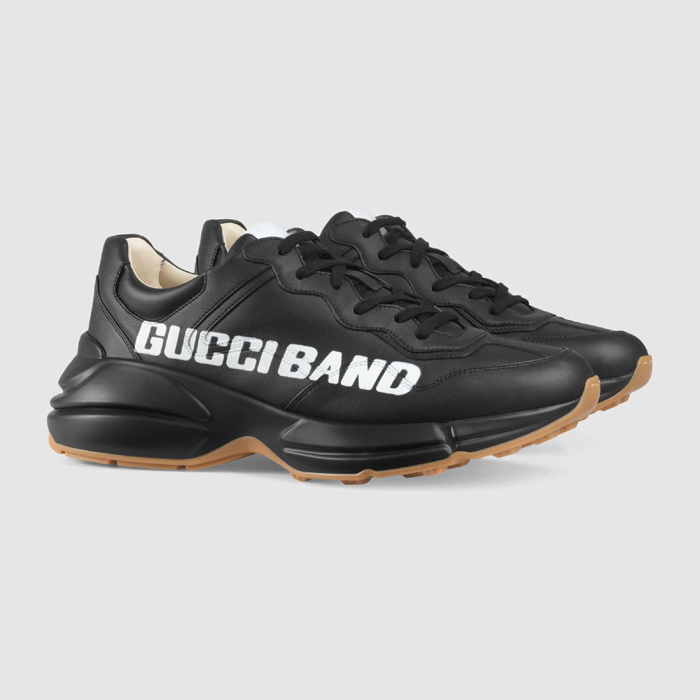 Mens Rhyton Gucci Band sneaker 599145 DRW00 1000: Image 1