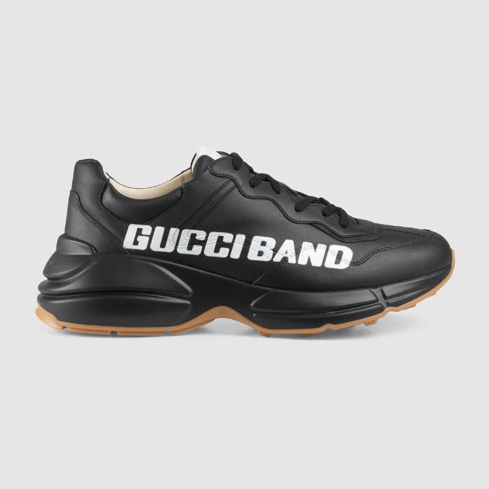Mens Rhyton Gucci Band sneaker 599145 DRW00 1000: Image 2