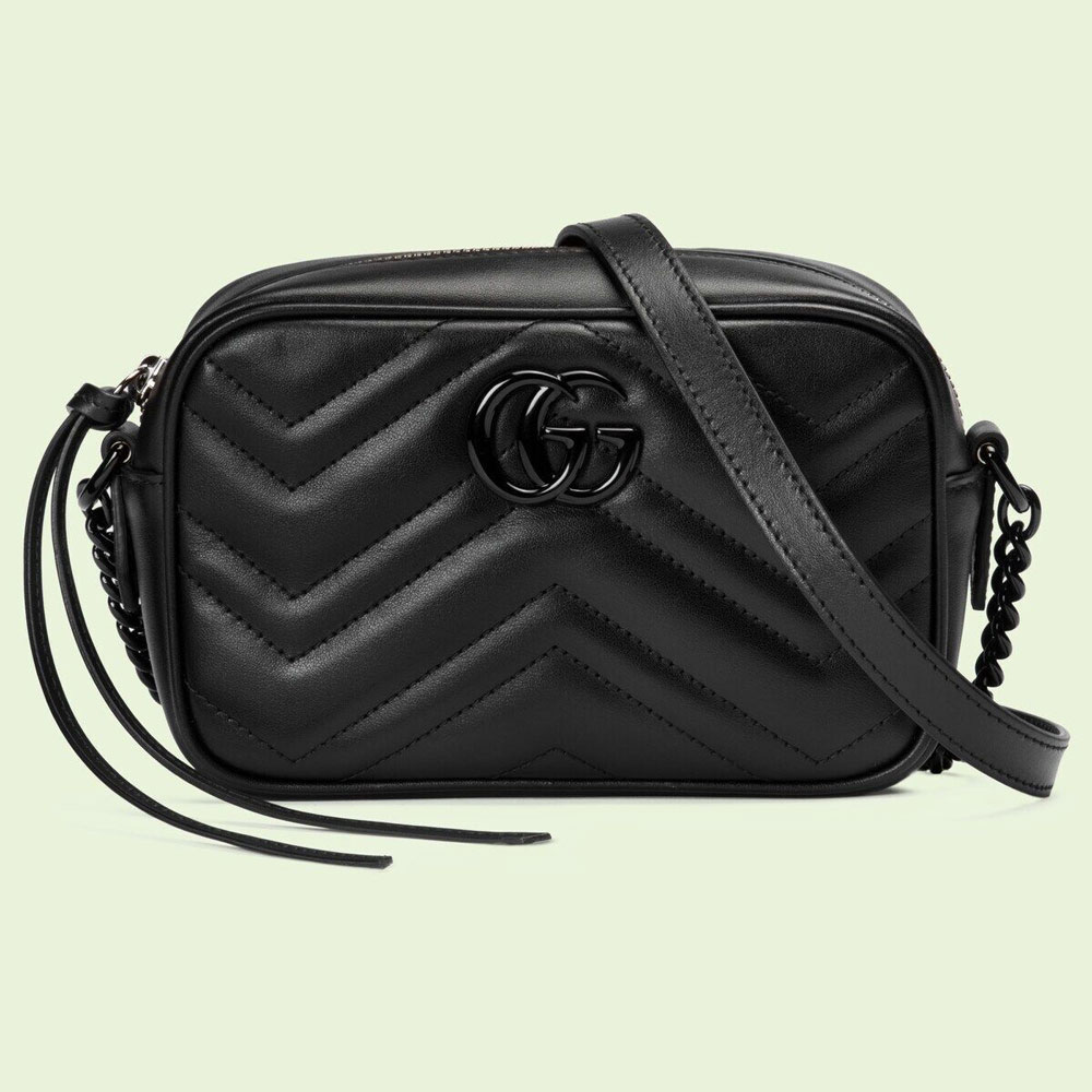 Gucci GG Marmont mini shoulder bag 634936 DTDHV 1000: Image 1