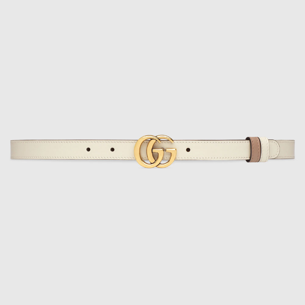 Gucci GG Marmont reversible thin belt 659418 0YATC 9083: Image 1
