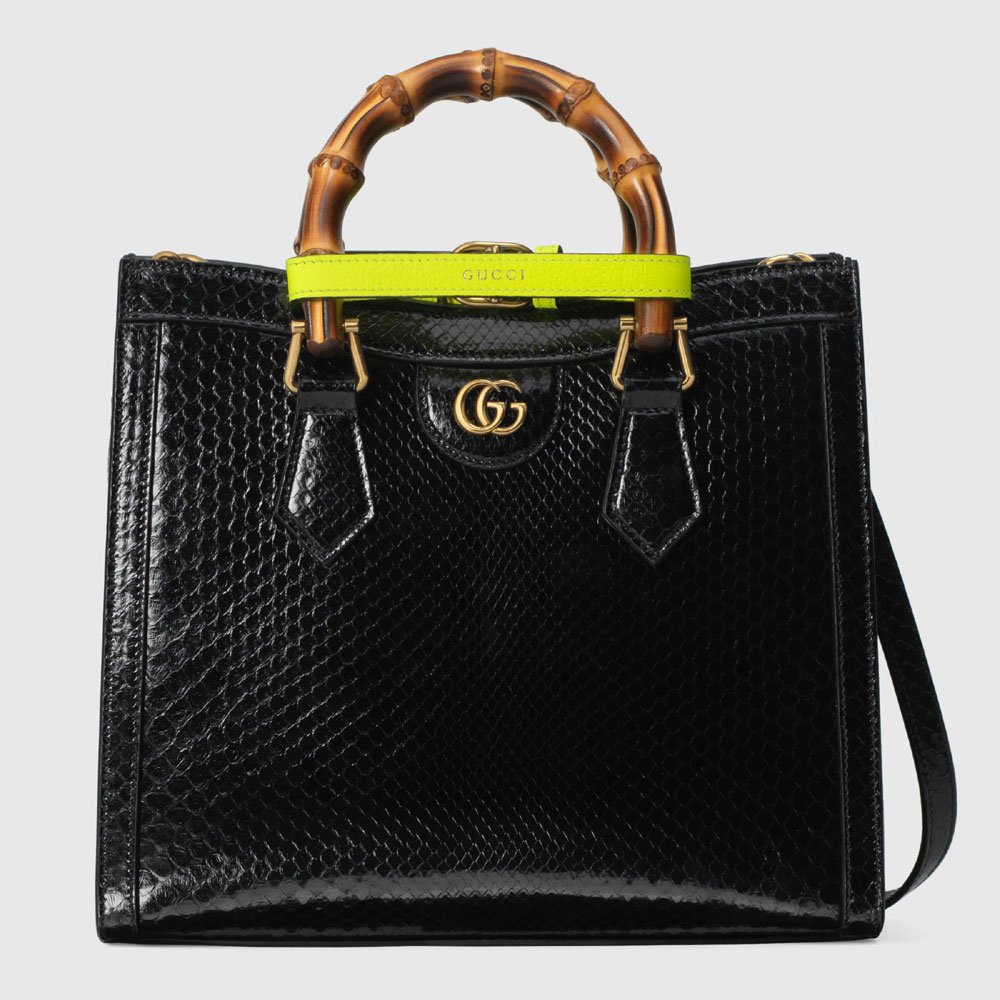 Gucci Diana small python tote bag 660195 L2DPT 1175: Image 1