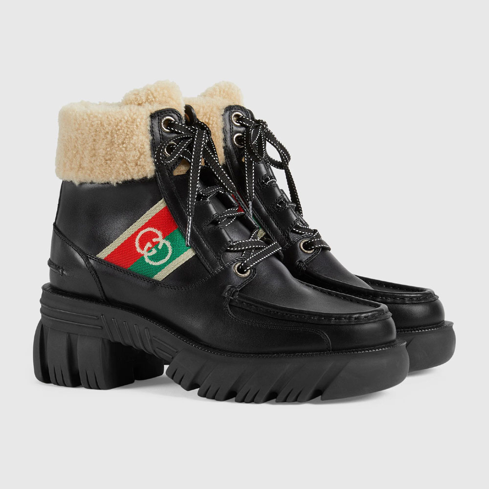 Gucci ankle boot with stripe 670406 DTNH0 1185: Image 1