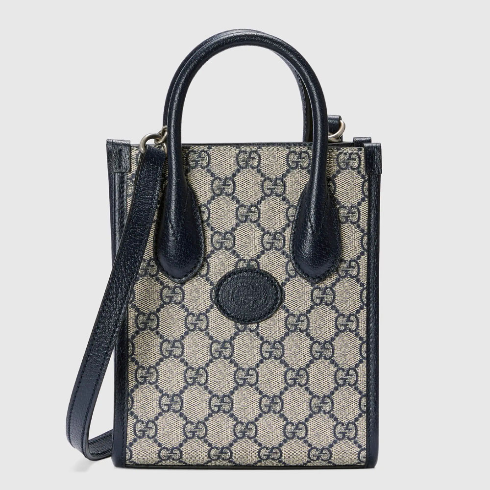 Gucci Mini tote bag with Interlocking G 671623 K9GSN 4075: Image 1