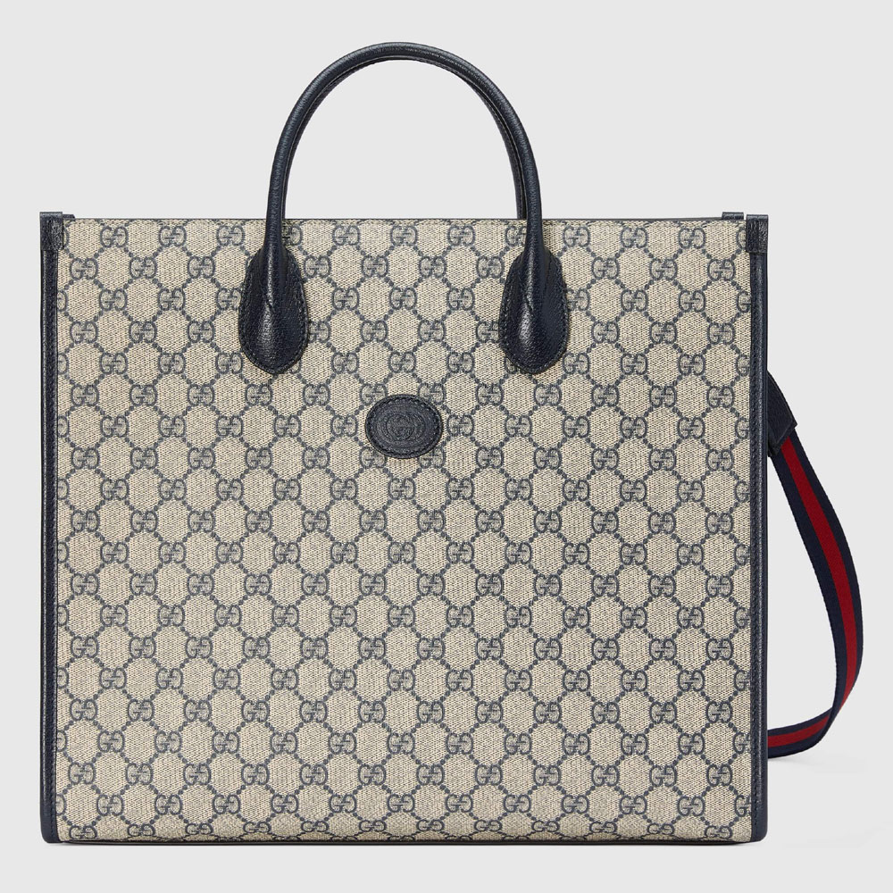 Gucci Medium tote bag with Interlocking G 674148 9C2VN 4076: Image 1
