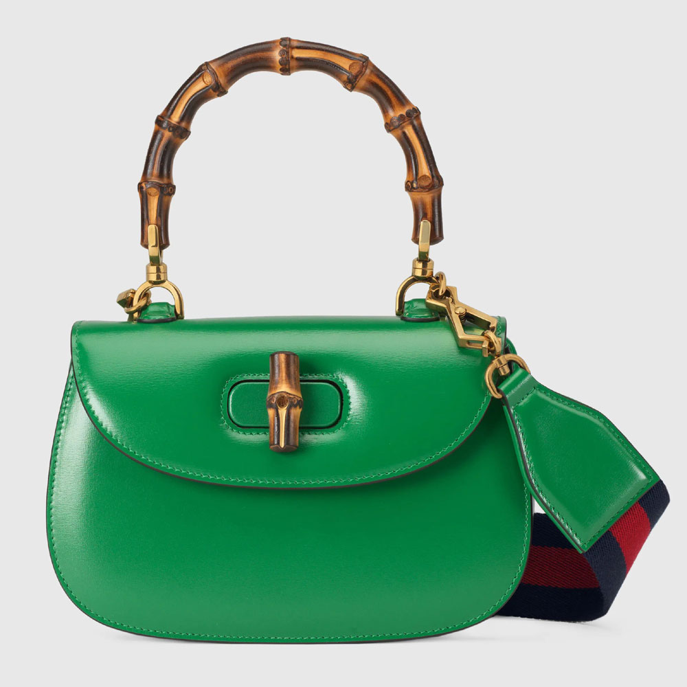 Gucci Bamboo 1947 small top handle bag 675797 10ODT 3384: Image 1