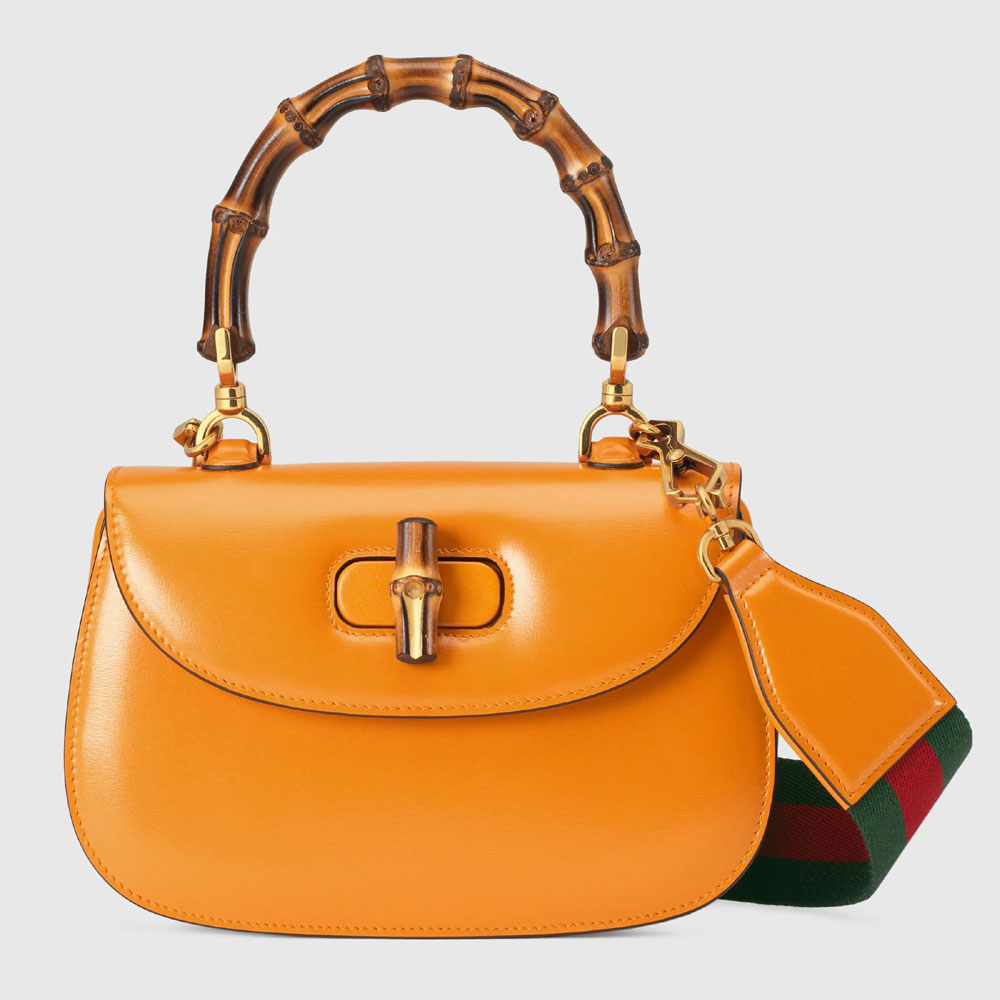 Gucci Bamboo 1947 small top handle bag 675797 10ODT 7769: Image 1