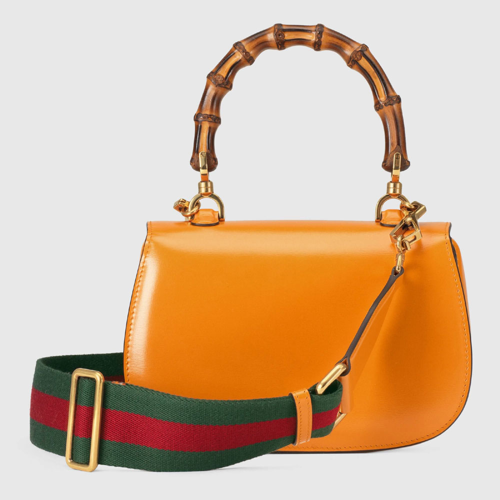 Gucci Bamboo 1947 small top handle bag 675797 10ODT 7769: Image 3