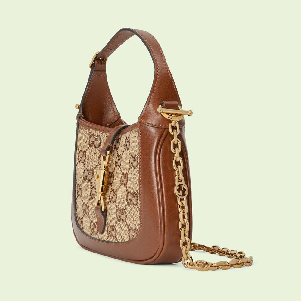 Gucci Jackie 1961 mini GG shoulder bag 675799 21HRG 2687: Image 2