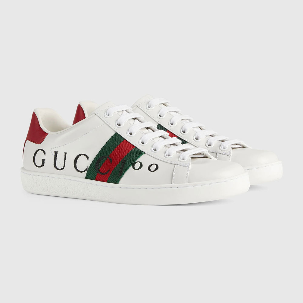 Gucci 100 Ace sneaker 677718 0FI60 9063: Image 1
