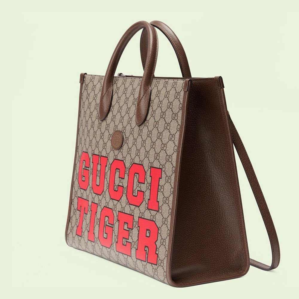 Gucci Tiger GG medium tote bag 687827 US7EC 9396: Image 2