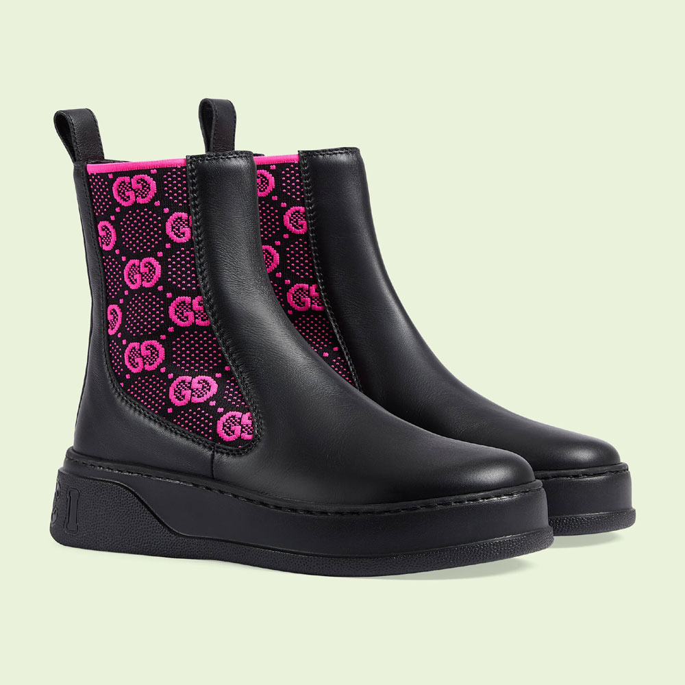 Gucci boot with GG jersey 718718 AAA8L 1066: Image 2
