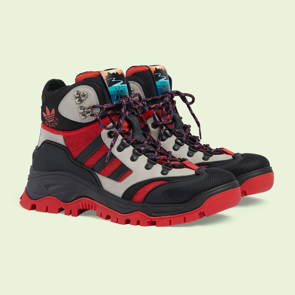 adidas x Gucci lace up boot 721392 FAAXC 6544: Image 2
