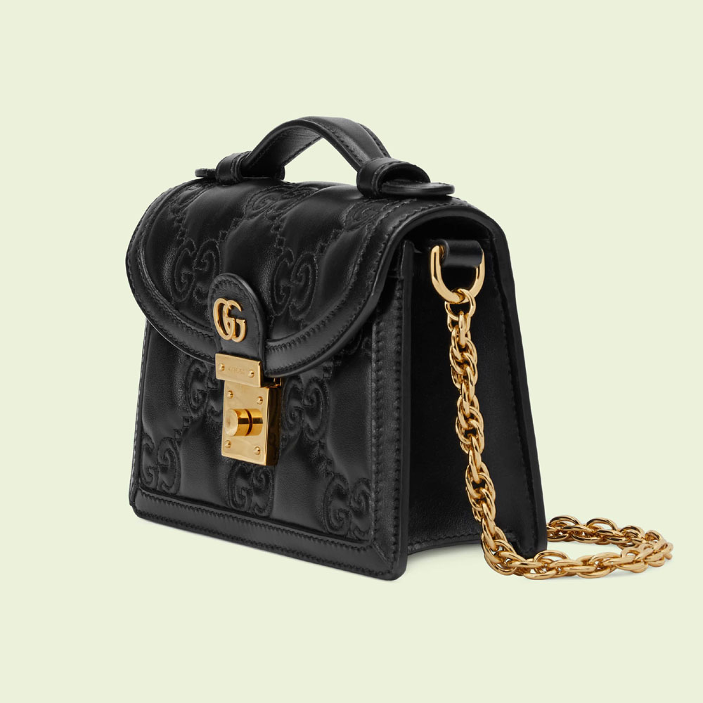 Gucci GG matelasse small top handle bag 724499 UM8HG 1046: Image 2