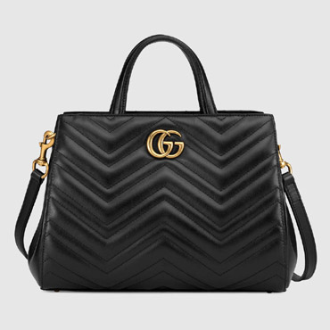 Gucci GG Marmont matelasse top handle bag 448054 DTD1T 1000