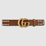 Gucci Studded belt Double G buckle 405624 0Y3AK 2535