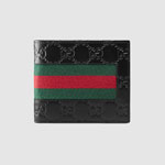 Gucci Signature Web wallet 408827 CWCLN 1060