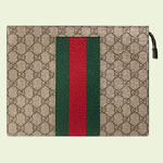 Gucci GG Supreme Web pouch 475316 KHN4N 9791