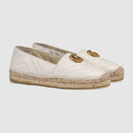 Gucci Leather espadrille with Double G 551890 BKO00 9014