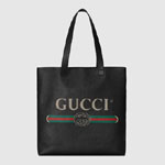 Gucci Print leather tote 572768 0Y2AT 8163