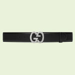 Gucci GG buckle wide belt 745826 0YA0N 1000