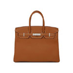 Hermes Birkin Gold 35cm Togo Palladium H027768CK27