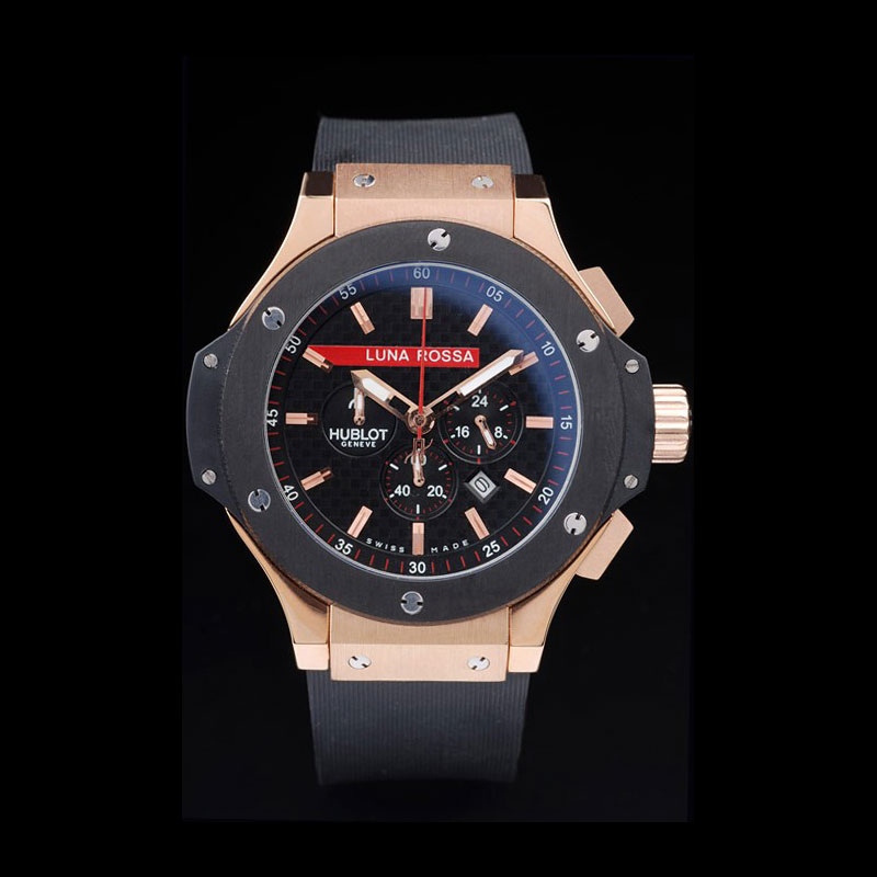 Hublot Limited Edition Luna Rosa Gold Dial Watch HB6265: Image 1