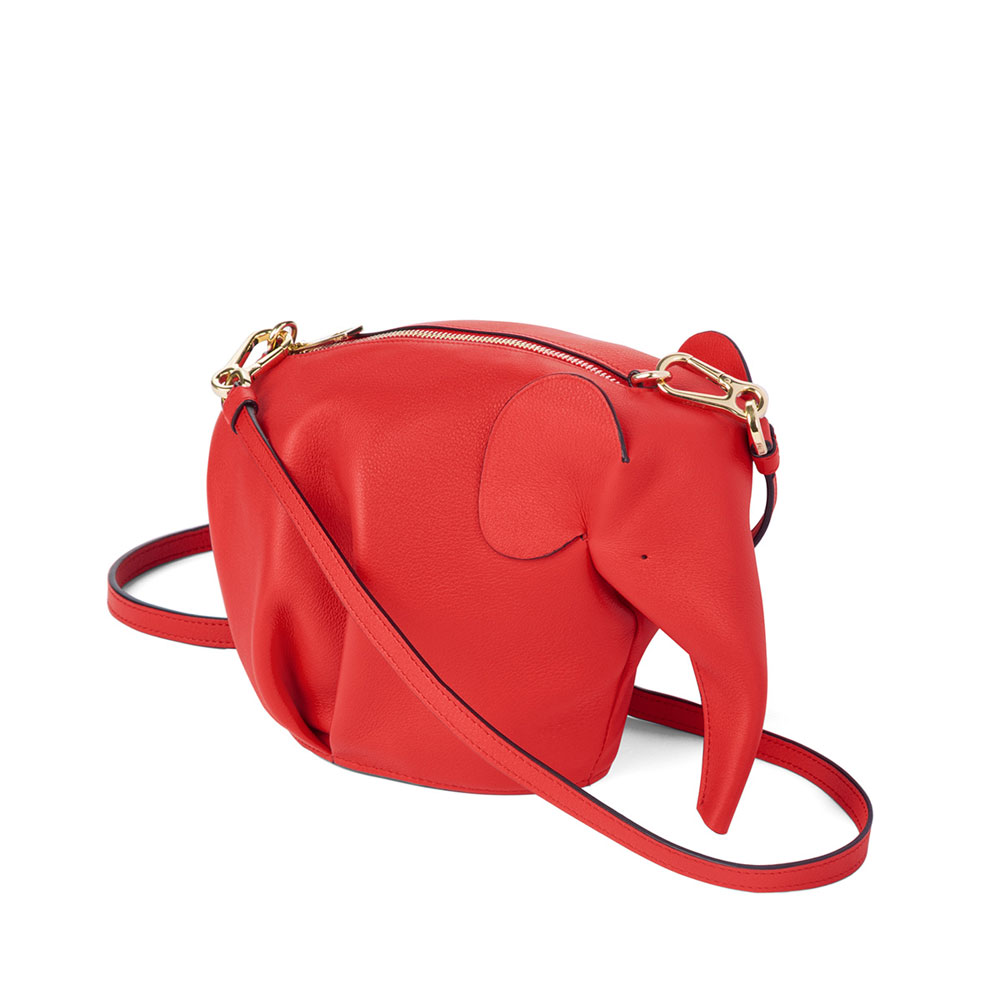 Loewe Elephant Mini Bag Red 199.30.M93-7100: Image 1