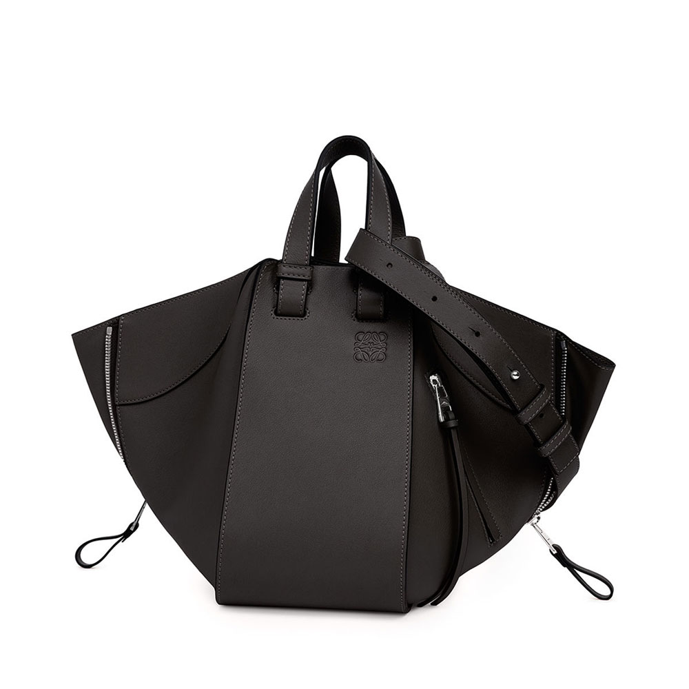 Loewe Hammock Small Bag Black 387.30NN60-1100: Image 3