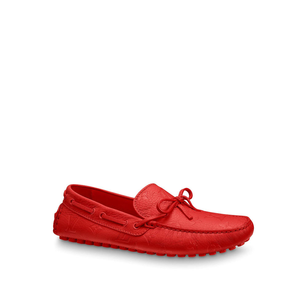 Louis Vuitton Arizona Mocassin in Rouge 1A5YBY: Image 1