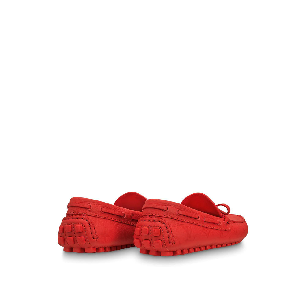 Louis Vuitton Arizona Mocassin in Rouge 1A5YBY: Image 3