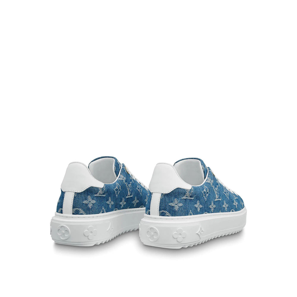 Louis Vuitton Time Out Sneaker in Blue 1A7RB3: Image 3