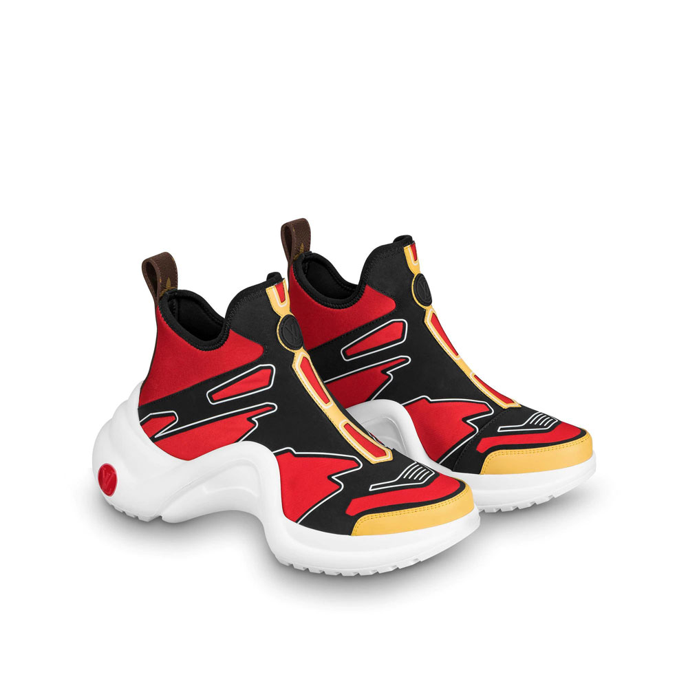 Louis Vuitton Archlight Sneaker Boot in Red 1A7TW8: Image 2