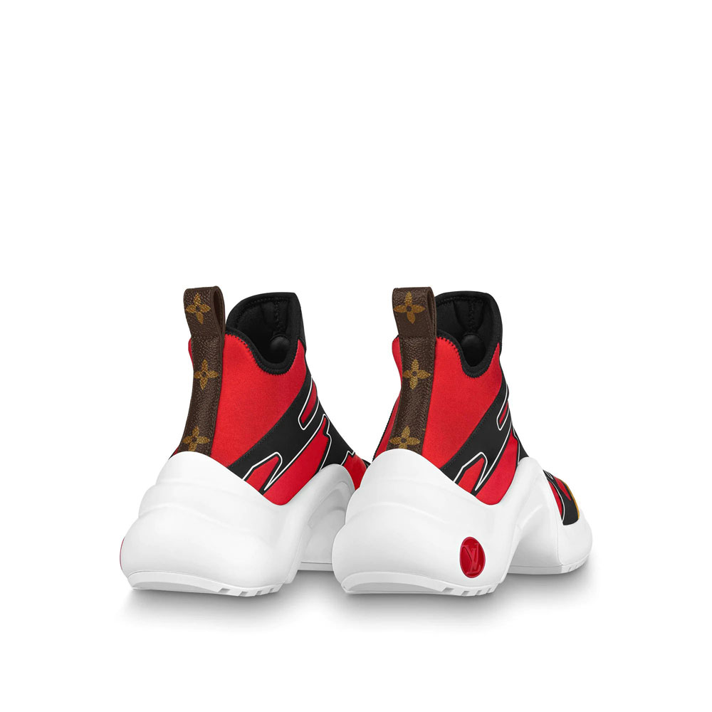 Louis Vuitton Archlight Sneaker Boot in Red 1A7TW8: Image 3
