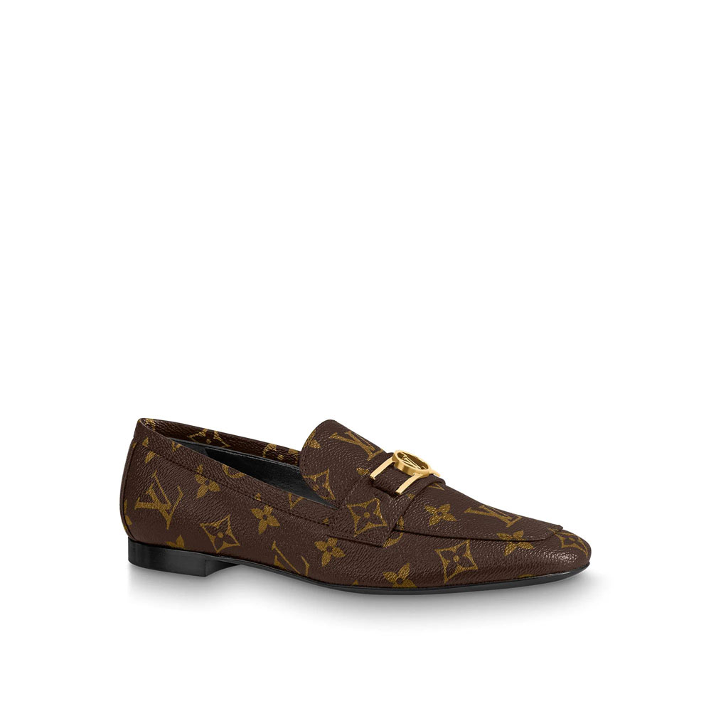 Louis Vuitton Upper Case Flat Loafer in Brown 1A86NT: Image 1