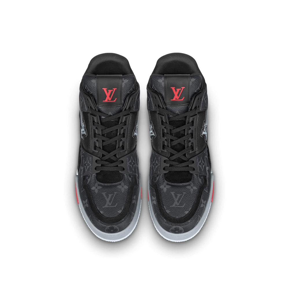 Louis Vuitton Trainer Sneaker in Grey 1A8AA7: Image 2